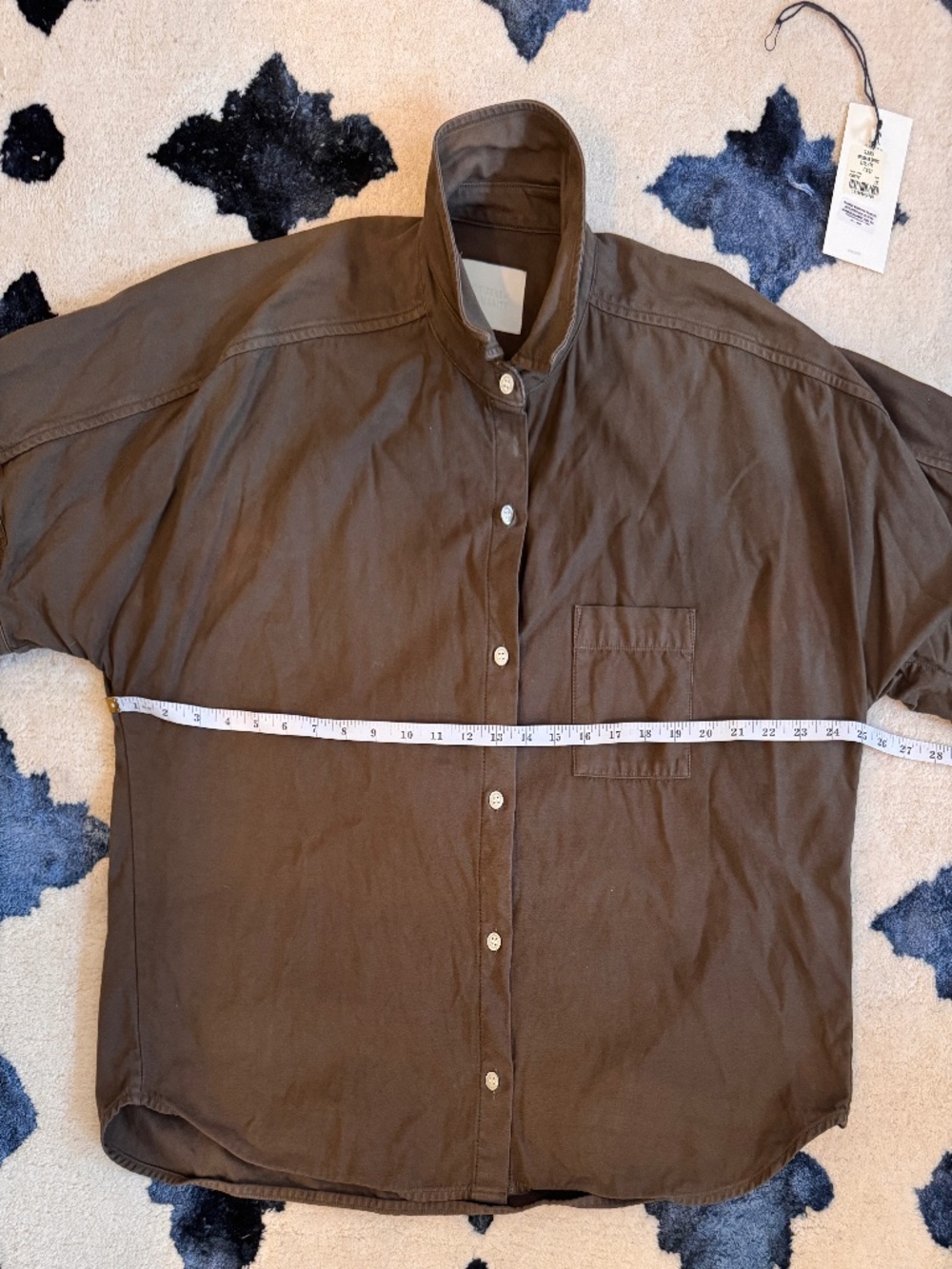 Citizens of Humanity Claire Origami Shirt in Costes in XS - Picture 4 of 8